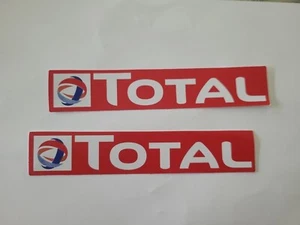 Aufkleber Stickers TOTAL OL OIL Racing Tuning Biker Autosport Motorsport GT Race - Picture 1 of 1