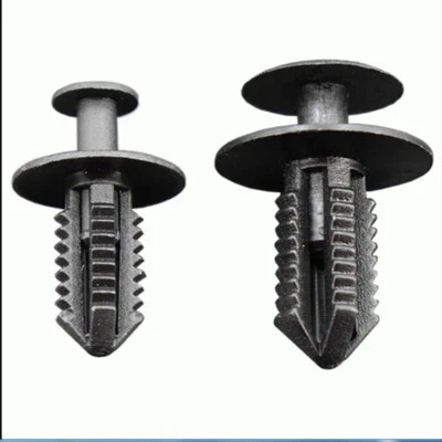 10 clips de retención tipo empuje revestimiento guardabarros parachoques coche para Mercedes Benz Foto 1 de 4