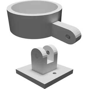 Wandhalterung für Netatmo Welcome Camera - verstellbare Überwachungskamera Halterung - Bild 1 von 3