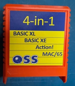 Atari OSS 4-1 Basic XL Basic XE MAC/65 ACTION ! Choisissez votre couleur ! - Photo 1/6