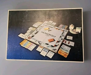 Vintage Monopoly Anniversary Edition Classic Real Estate gioco Parker Bros - Foto 1 di 10