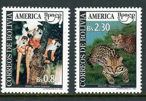 Bolivia Scott #900-901 MNH America Issue UPAEP FAUNA CV$6+ 434775 - Picture 1 of 1
