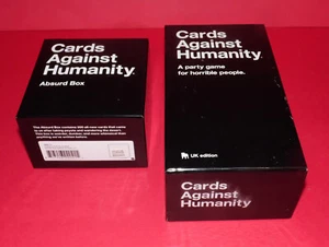 CARDS AGAINST HUMANITY UK Edition * With Absurd Box Expansion Pack * Party Game - Bild 1 von 5