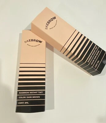 BAEBROW Instant Tint, Dark Brown Eyebrow Tint, 6ml, Brand New, Free Postage - Image 1 of 3