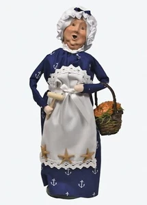 Colonial Byers Choice Nautical Mrs Claus con granchi 3254WC - Foto 1 di 8