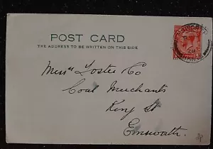 (GB-8090)GB 1928 Postal EMSWORTH HANTS cancelada (SG419) - Imagen 1 de 2
