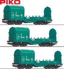 PIKO h0 54741 Caldaia Carrello OMVS ÖBB Merce Nuova