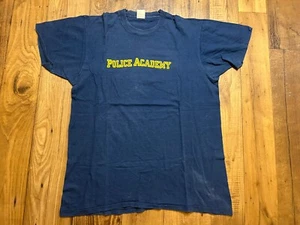 RARE VINTAGE 1984 POLICE ACADEMY SCREEN STARS MOVIE PROMO T SHIRT 80s - Picture 1 of 8