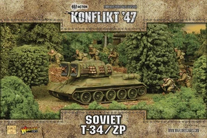 Soviet T-34/ZP *Conflikt '47* Warlord Games - Imagen 1 de 1
