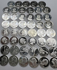 (25x) Rounds Pure .999 Fine Silver Premium Rare New Bullion Estate Lot Designs