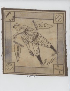 1914 Egyptienne Straights Felt Blankets Tobacco B18 Lefty Tyler George Tyler