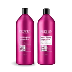 REDKEN Colour Extend Magnetics Shampoo & Conditioner 1000ml DUO - Picture 1 of 3