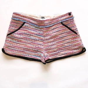 A SOLD OUT pair of shorts from Karl Lagerfeld! In tweed and Colourful fabric! - Picture 1 of 5