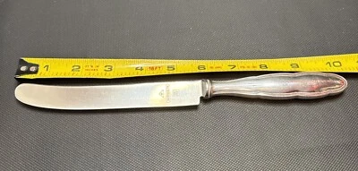 ANTIQUE VINTAGE COLLECTIBLE *WMF NIROSTA* 90-27 SILVER PLATE Knife 10" - Image 1 of 4