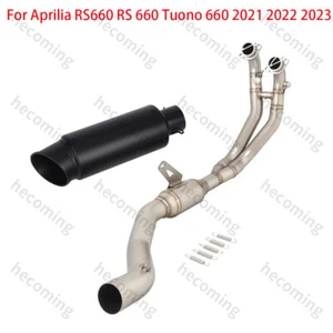 Exhaust System For Aprilia RS660 Tuono 660 2021-2024 Muffler Espace Front Pipe - Picture 1 of 9