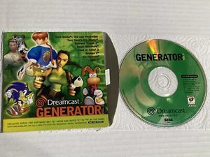 1998 SEGA Dreamcast Generator Vol. 2 With Sleeve #51057 Video Game Demo - Picture 1 of 24