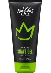 King Of Shaves Cooling Shave Gel with Aloe Vera and Tea Tree 175ml - Picture 1 of 2