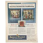 1953 American-Standard Klimatyzacja Vintage Reklama z nadrukiem