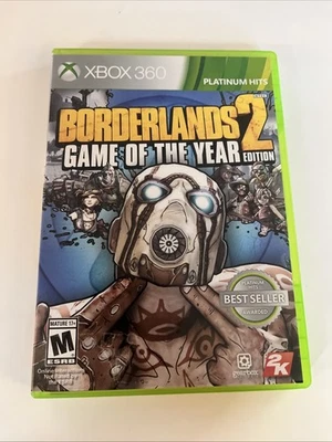 Borderlands 2 -- Game of the Year Edition (Microsoft Xbox 360, 2013) Good Cond! - Image 1 of 4