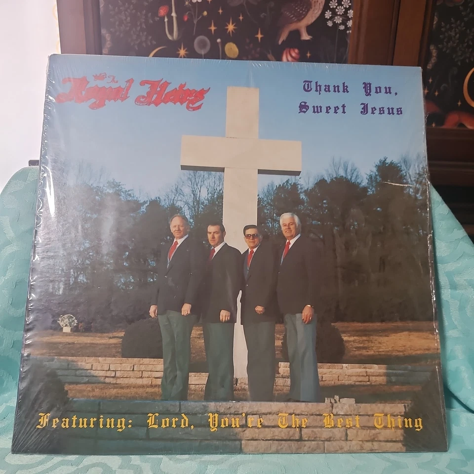 The Royal Heirs Thank You Sweet Jesus Gospel Christian Vinyl LP Record VG+ - Image 1 of 4