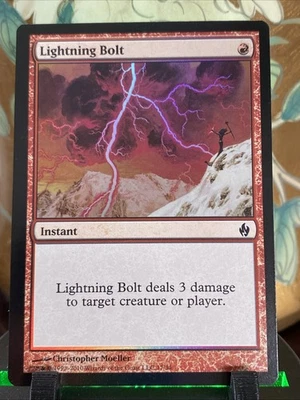 Lightning Bolt Premium Deck Series: Fire and Lightning Foil - Image 1 of 3