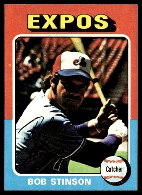 1975 Topps Mini Bob Stinson #471 B - Image 1 of 2