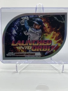 Shohei Ohtani Lanzado en Órbita Topps Cromo Cósmico 2024 Troquelado LIO-17 - Imagen 1 de 3