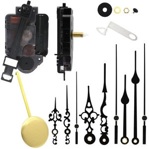 12888 Quartz Pendulum Clock Movement DIY Movement Kits with 2 Pairs Hands and... - Picture 1 of 7