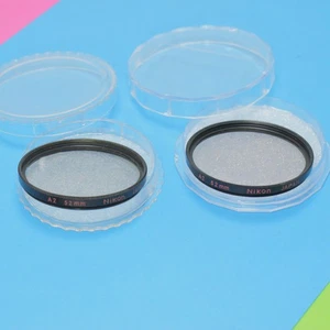 Vintage brass Nikon 52mm A2 warm lens filter Japan - Picture 1 of 1