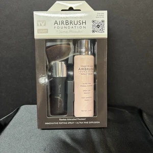 MagicMinerals AirBrush Foundation von Jerome Alexander – 2-teiliges Set, Licht Neu im Karton - Bild 1 von 4