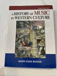History of Music in Western Culture; 4th Editi- 0205867227, hardcover, Bonds PhD - Picture 1 of 6