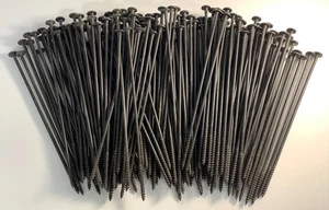 10" STAR BIT 8 NOTCH COMMERCIAL ROOFING SCREWS 10-inch FASTENERS *LOT OF 175* - Picture 1 of 5