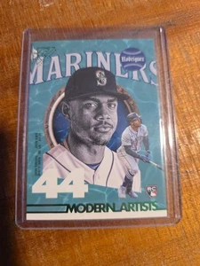2022 Topps Gallery Modern Artists Green #MA-24 Julio Rodriguez /250 Rookie RC - Picture 1 of 1