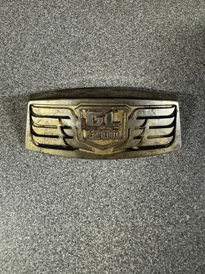 Insignia emblema guardabarros delantero Honda 1984-1987 GL1200 GL 1200 motocicleta Goldwing Foto 1 de 2