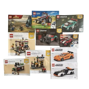 Lego Instruction Manuals Books ONLY Creator Cars 76918 31127 31127 60287 31131 - Picture 1 of 5