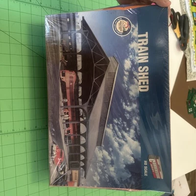 NEW Walthers Cornerstone HO Scale Train Shed 933-2949 Unassembled Building Kit - Image 1 of 4