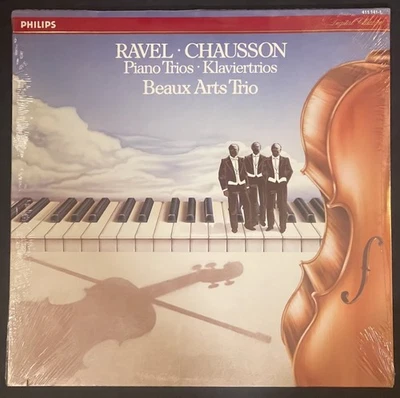 sealed BEAUX ARTS TRIO Ravel Chausson Piano Trios Klaviertrios PHILIPS 411 141-1 - Image 1 of 2