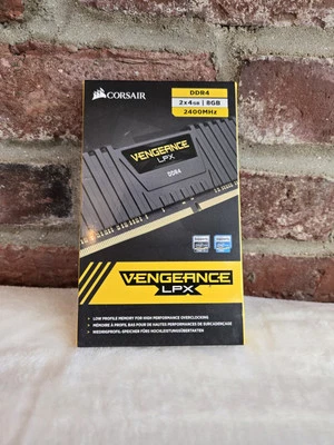 Corsair Vengeance LPX DDR4 8GB (2x4GB) 2400MHz Computer Accessories Memory RAM - Image 1 of 4