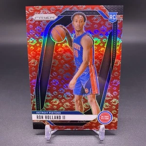 #/88! 🚨2024-25 Panini Prizm Ron Holland II RC Detroit Pistons Dragon Rookie 269 - Picture 1 of 2
