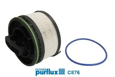 Filtro de combustible Cartucho filtrante C876 PURFLUX para MERCEDES-BENZ CLASE E - Imagen 1 de 4