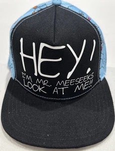 Gorra Mr. Meeseeks Look At Me Rick & Morty Snapback negra azul - Imagen 1 de 6