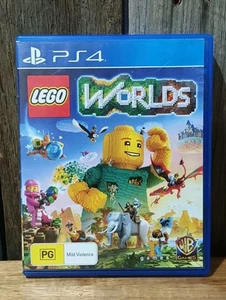 PS4 LEGO WORLDS - **LIKE NEW CONDITION** Sony PlayStation 4 Complete PAL - Picture 1 of 2