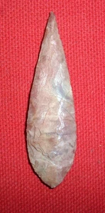 Opción (2,25") Colorida Hoja Neolítica del Sahara, Artefacto Africano Prehistórico - Imagen 1 de 6