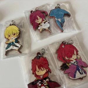 Magi The Labyrinth of Magic figure rubber charm key chain set 5 anime Japan m644 - Picture 1 of 3
