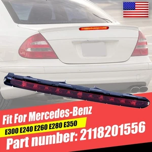 For Mercedes E-Class 03-09 E320/E500 E63 W211 3rd Tail Light LED Brake Stop Lamp - Foto 1 di 16