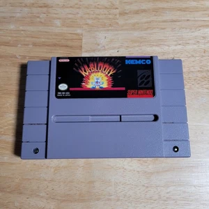 Kablooey SNES Super Nintendo Entertainment System, 1992 - Tested - Picture 1 of 3