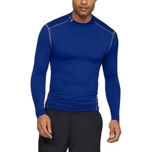 NWT men's 4XL Under Armour Coldgear long sleeve compression top LS 1265648-400 - Picture 1 of 2