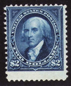 1894 US SC 262 $2 Bright Blue, James Madison - Mint - Picture 1 of 3
