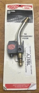 VINTAGE Acetylen Versorgung AJ3SL Acetylen Brenner Spitze 3 Schnellkupplung BRANDNEU - Bild 1 von 7