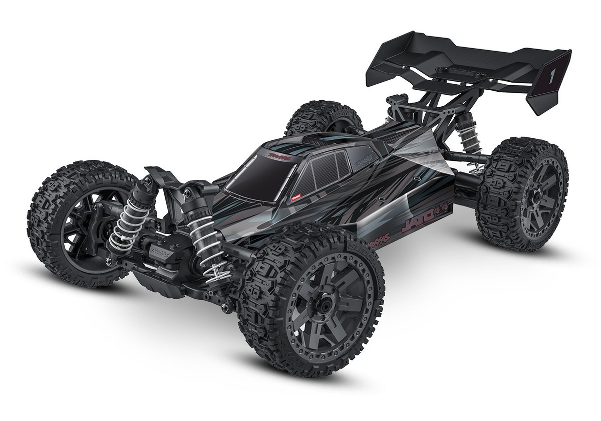 トラクサス 　JATO 　ニトロ25 　1/１０　エンジンカー　２WD Amazon.com: Traxxas RTR 1/10 Jato 3.3 2WD 2.4GHz : Toys & Games